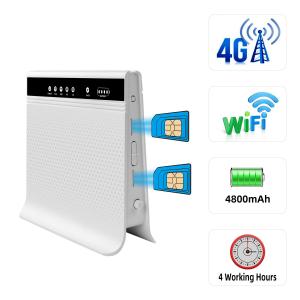 China 2100mAh Battery Dual SiM Mobile Router 802.11ac 5G Wifi Hotpot on sale