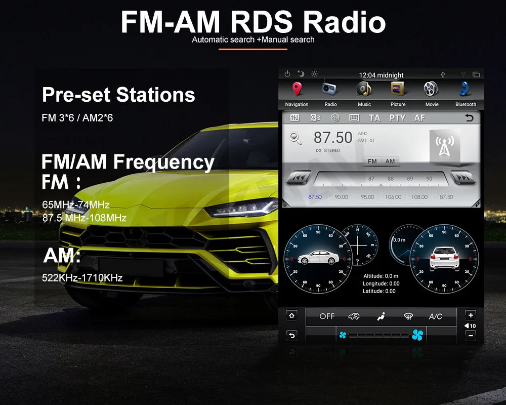 Viknav Car Radio For Infiniti FX35 (2008-2011) 10.4 inch GPS Navigation Stereo Auto Multimedia Video Player HD Screen