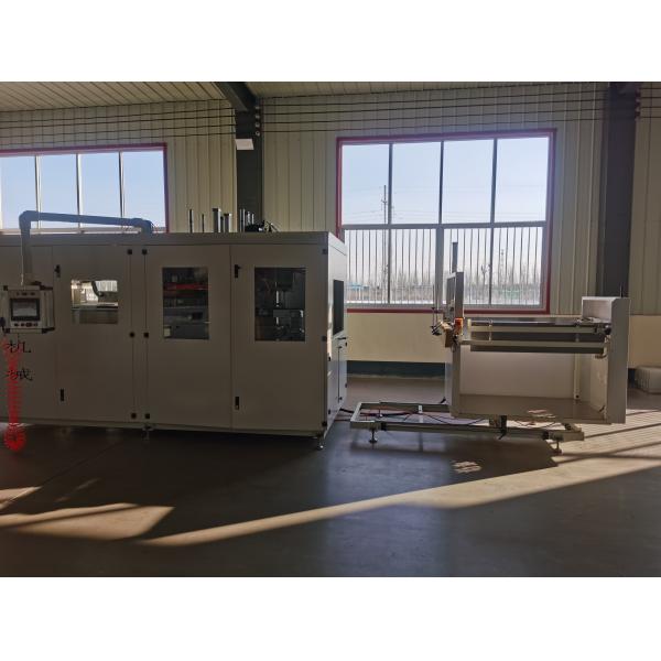Fully Automatic Lunchbox Blister Forming Machine Multi Station CE
