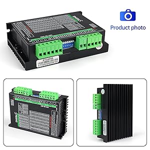 Dual Shaft CNC Controller Kit MACH3 Nema23 Stepper Motor USB 4 Axis 112mm