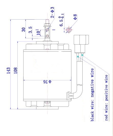 24 Volts Refrigerated Condenser Fan Motors With Free Samples / Long Lifetime Copper Wire