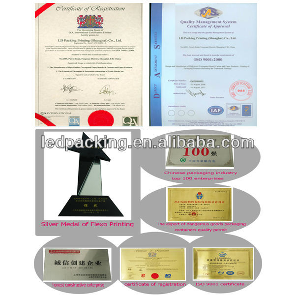 Flexo Printed Carton Box/ Corrugated Box, Eco-friendly Paper Material Corrugated Carton