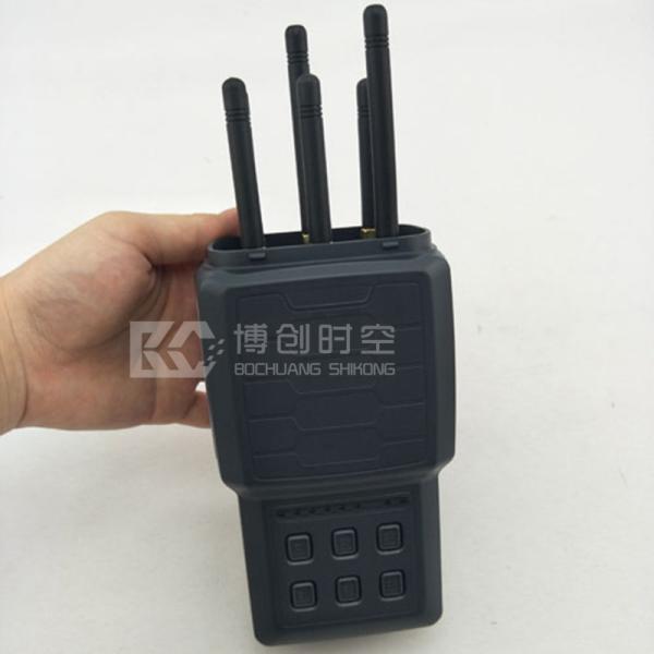 Handheld 8-band mobile phone interceptor jamming CDMA GSM 3G WiFi 2.4G GPS L1 radio frequency jammer