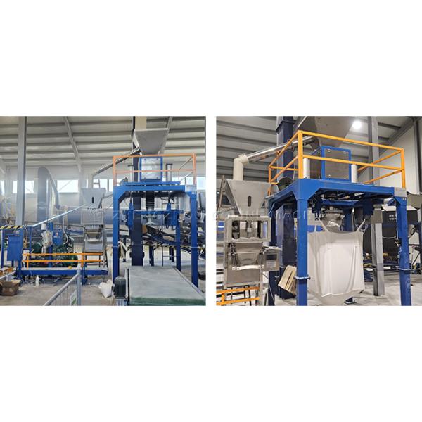 Customizable Bulk Sack packaging line Slow/Controlled Release Fertilizer Filling Weighing Bagging Machine