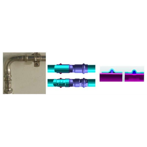 Elbow 90° M Profile Press Fittings Durable Male And Female Pipe Fittings