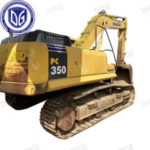Buy cheap Superior reliability USED PC350-7 excavator, Enhanced stability on uneven terrain product
