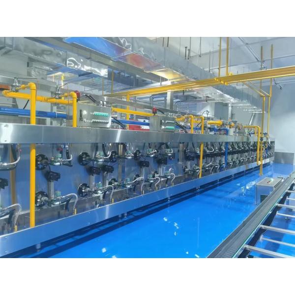 Automated 380V Gas Tunnel Oven With Independent Burning Progtam Temperature