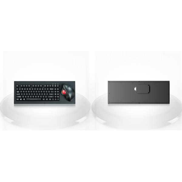 IP54 Waterproof Mechanical Keyboard With Trackball Mouse