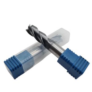 Carbide High Precision 4 Flute Endmill Flat Solid Milling Cutter