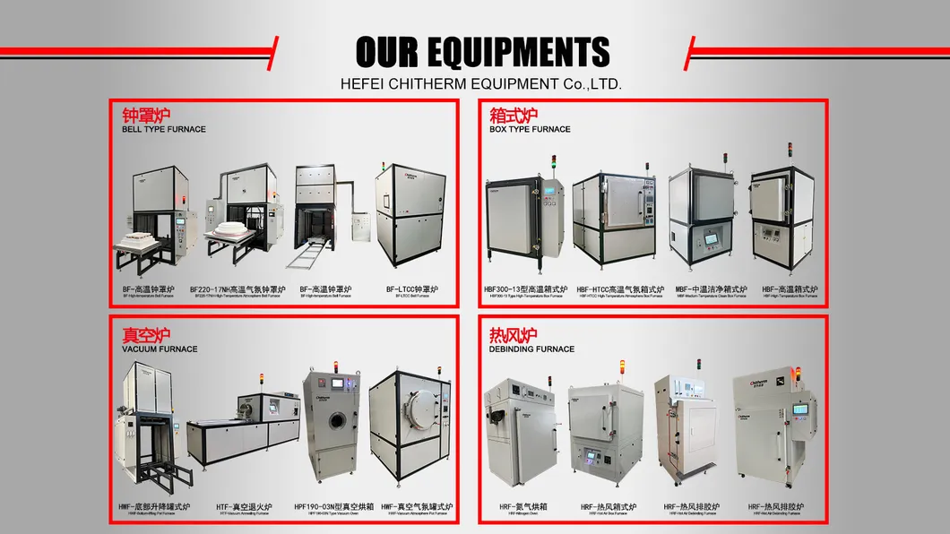 Ceramic Sintering Chitherm Mbf20-11n Controlled Atmosphere Box Furnace 50 Sets/Year