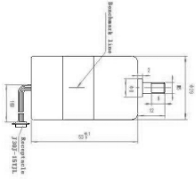 Lightweight Electronic Gyroscope Sensor For Borehole Drilling Field