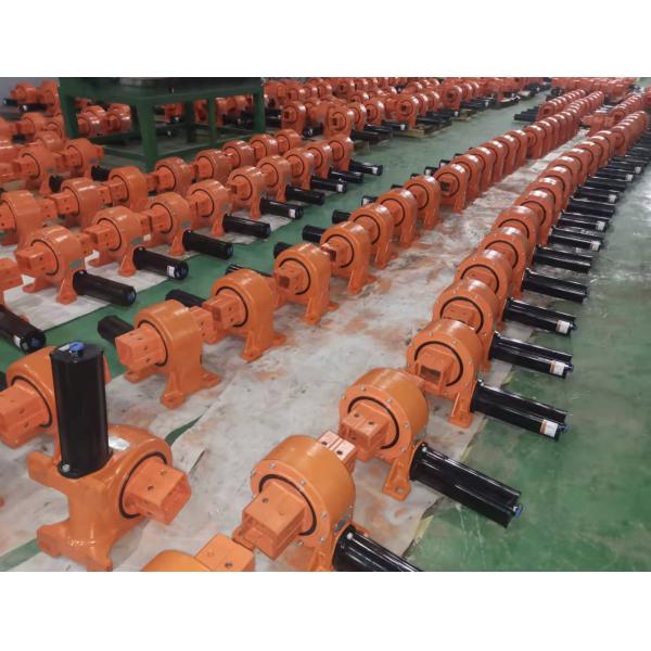 Compact Worm Gearbox Slewing Ring Drive For Solar Tracker