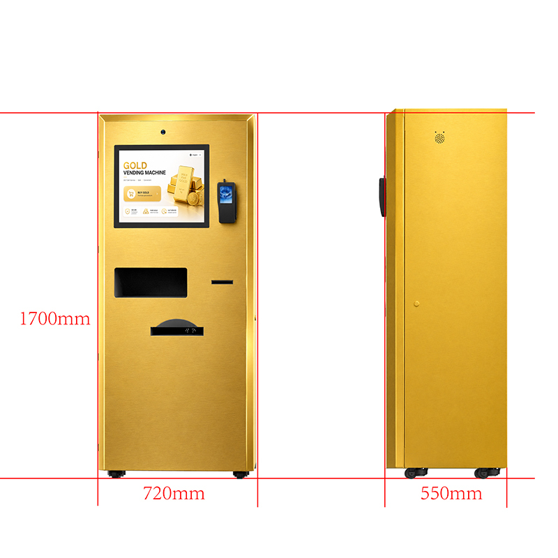 LKS Unmanned 24/7 Smart Gold Vending Machine
