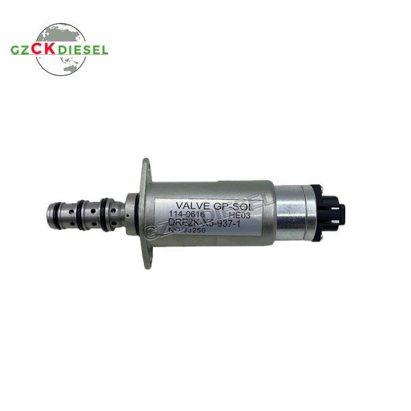 Hydraulic Pump Solenoid Valve 114-0616 1140616 for 318B 330C 345B 315B L 330C L Excavator