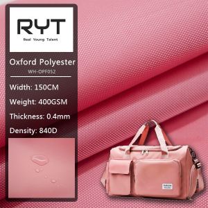 China Double Strand 840D PVC Coated Fabric Waterproof 100% Polyester on sale