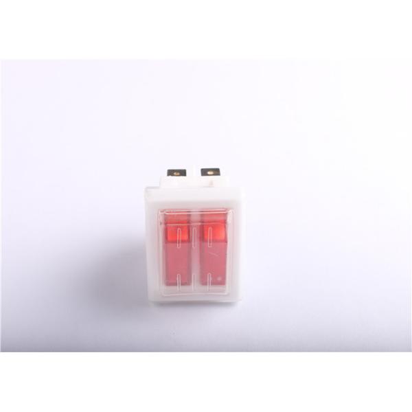 Electronic Control Double Rocker Switch , Juicer Switch With Waterproof Cover