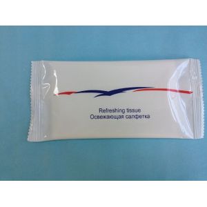 Buy cheap disposable individual packed customized airlines wet wipes product