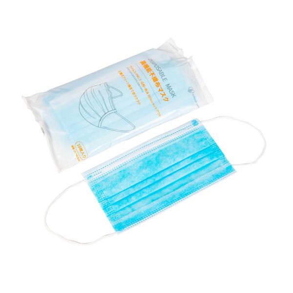 CE FDA Disposable Anti Dust Pleated 3 Ply Face Mask