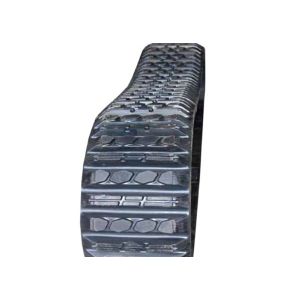 Continuous Rubber Excavator Tracks Joint Free BA Tread Pattern