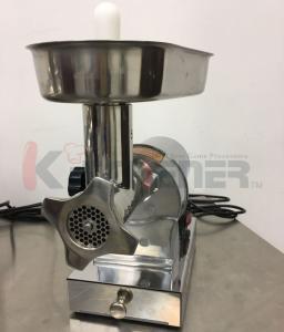 Buy cheap Beef Electric Meat Grinder With Sausage Stuffer Foot Pedal Control 3 Grinding Plates product