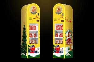 Buy cheap 220V Snack And Drink Vending Machine CQC Approved Adjustable product