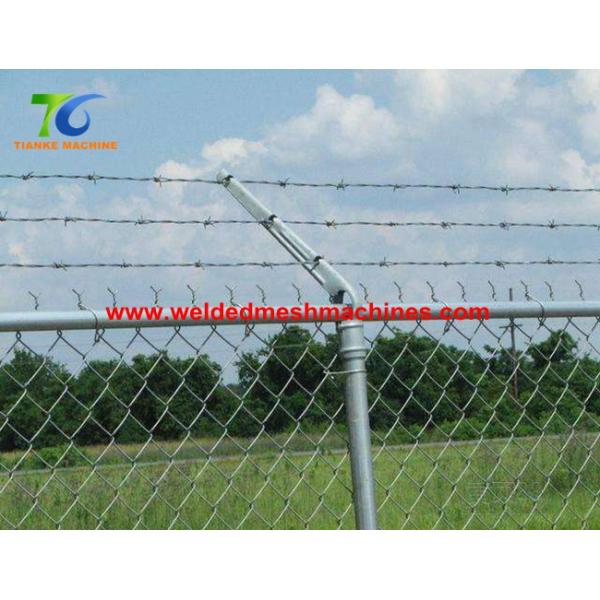 60kg/H Fully Automatic Barbed Wire Machine Security Mesh In Grassland