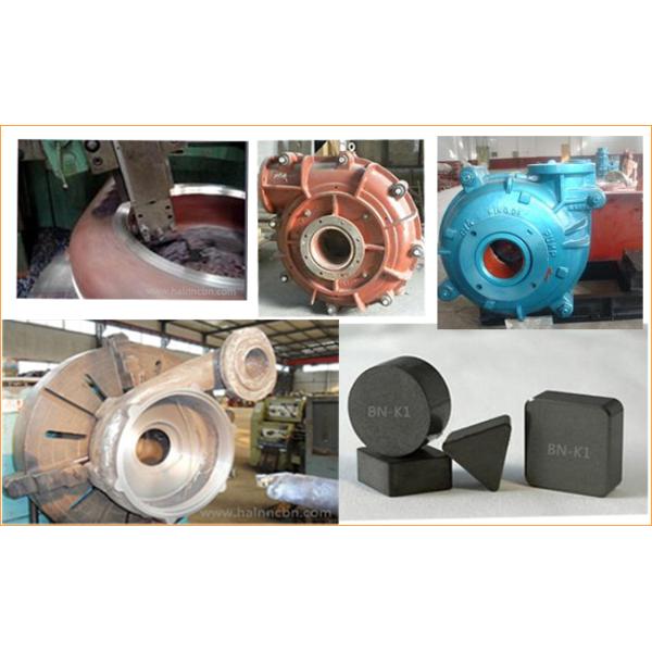 High Speed Solid CBN Turning Insert With BN - K1 Grade SNMN120412