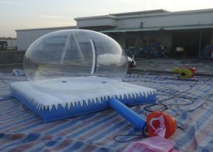 Buy cheap Christmas Inflatable Snow Globe / Clear Bubble Tent With Air Mattress and Zipper product