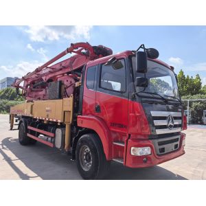Used 2019 Sany 37m Concrete Pump Truck with Benz Chassis