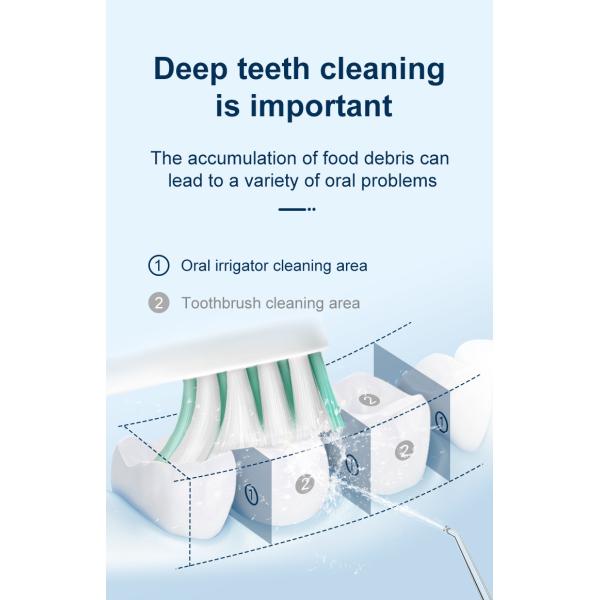 Three Working Modes Nicefeel Oral Irrigator With 300ml Water Tank