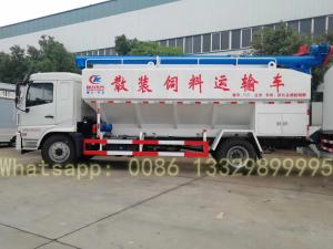 Buy cheap SHACMAN 10T-12T pig feed pellet transported truck for sale, Good price 22CBM poultry feed container vehicle for pig farm product