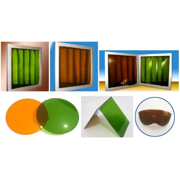 Wide Spectrum Acrylic Laser Safety Windows / Shields / Curtains