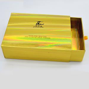 Buy cheap Holographic Effect Match Paper Drawer Box PMS ODM Luxury Rigid product
