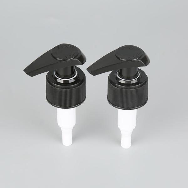 28/410 Left Right Locked of Plastic Lotion Pump in Black
