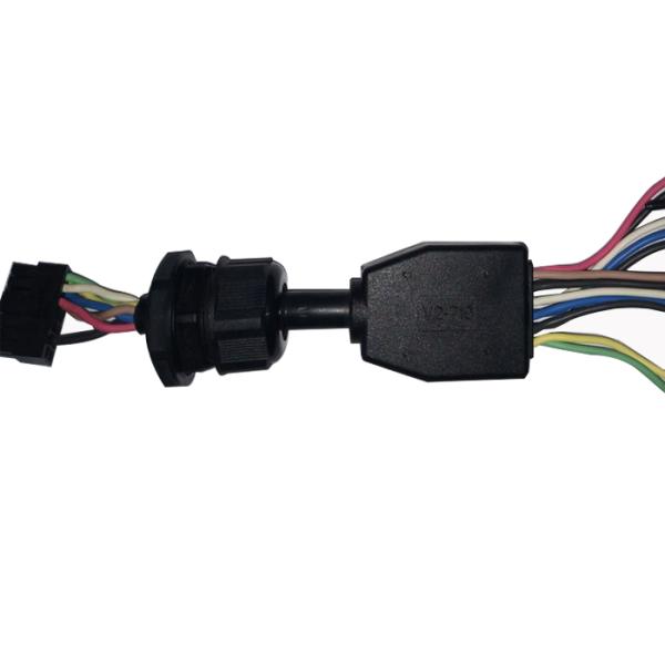 PVC Black 100mm Automotive Wire Harness Assembly