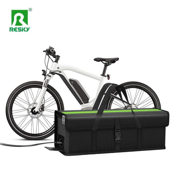 Explosion-proof Fireproof Waterproof safe Charging Storage Bag for Rechargeable Electric Bike Battery Pack