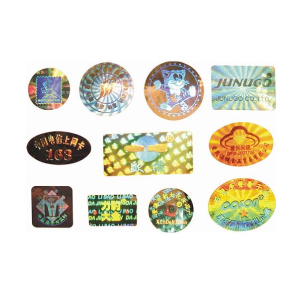 Offset Printing High Security Printing , 3D Hologram Sticker For Custom Logo