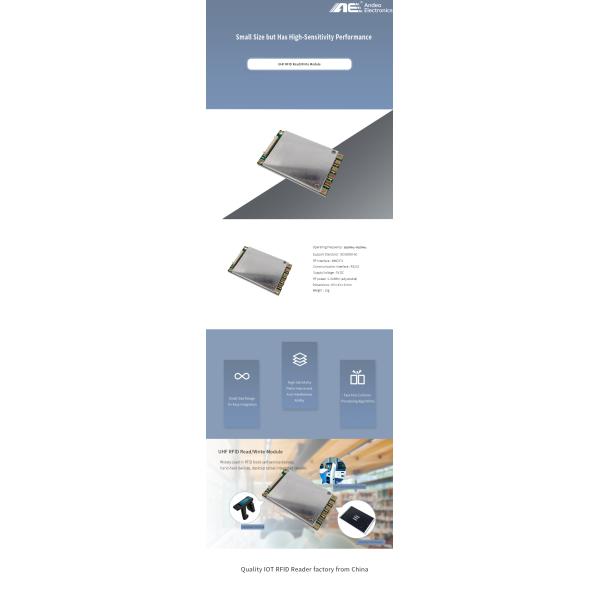 UHF RFID Module Reader USB RFID UHF Module UART Range 0.2 Meter EPC Global Class 1 Gen2