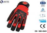 Buy cheap Nitrile Mens Safety Hand Gloves Comfortable Fit Dexterous Durable Impact Protection product