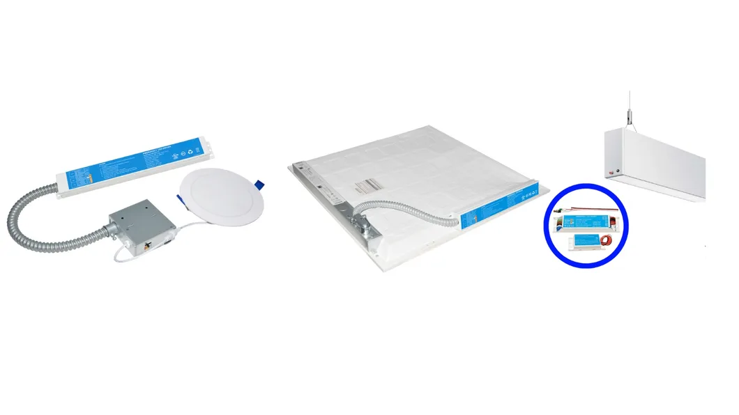 Factory Price 10W 100-277VAC UL924 CSA Li-ion Auto Test 5 Year Warranty Down Light Ceiling Light Panel Light Panic Light Ballast Powerpack for Emergency Case