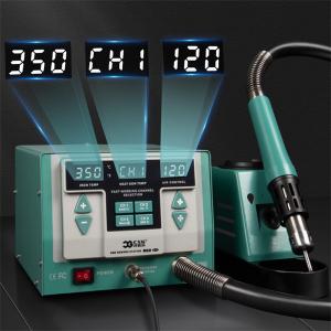 Buy cheap CXG 862 1500W Soldering And Desoldering master 2in1 Eddy Current Programming Desoldering station Hot Air Gun Solder Iron Rework product