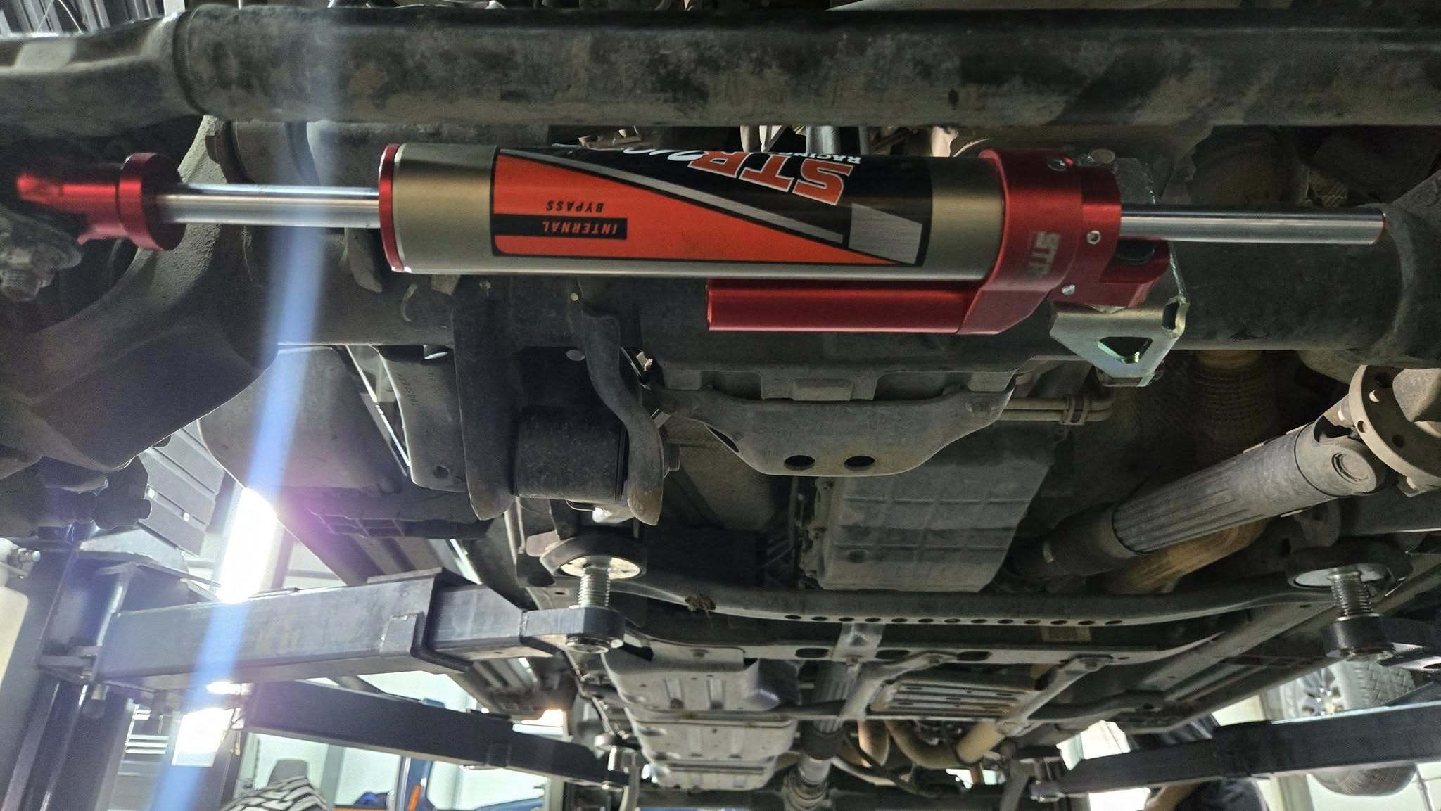 Nissan Patrol ATS Steering Shock Front Adjustable For Toyota LC80 Jeep