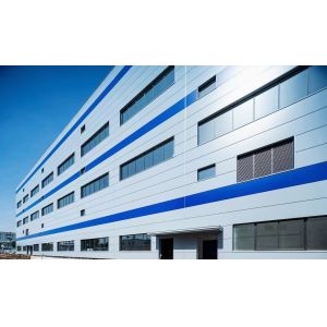 Constructional Large Span Prefab Modern Steel Logistic Warehouse Construction