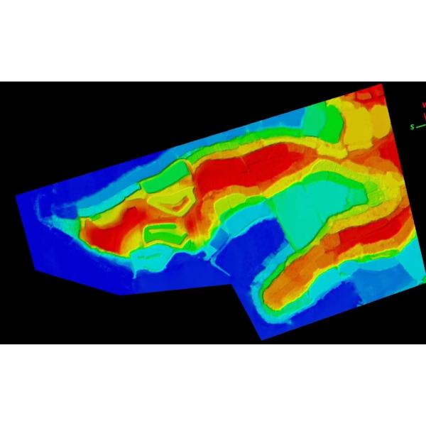 Forestry 3D Mapping HESAI XT32 Senor UAV LiDAR GS-260X Colored Point Cloud Free Pre-Processing software High Accuracy