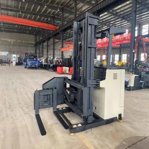 Buy cheap 2500kg 3 Way Pallet Stacker Narrow Aisle AC Drive Automatic Guided Wide Angle product