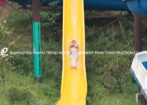 China Theme Park Custom Highspeed Water Slides for Adults ,Colorful Water Slides for Giant Aqua Park on sale