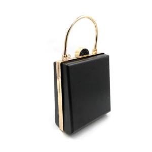 Buy cheap Easy Open Simple Metal Clasp Box Clutch Frame With Handle product