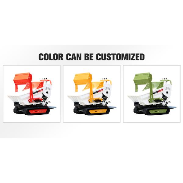 Robust Tracked Mini Dumper Smooth Operation High Performance