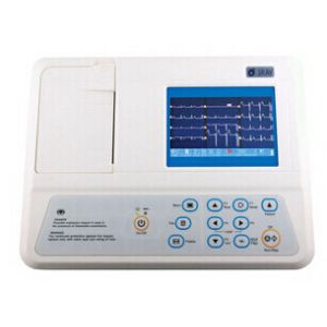 Digital Electrocardiograph Portable 12 Lead Ecg Machine 3 Channel
