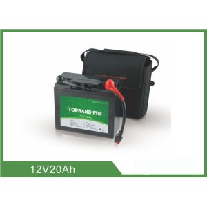 China Topband 12V 20Ah LiFePO4 Lithium Battery over 2000cycles @ 100% DOD on sale